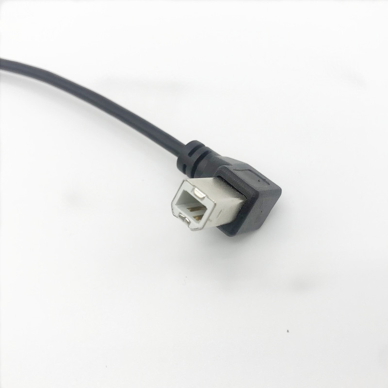 Left Angled Male Connector 