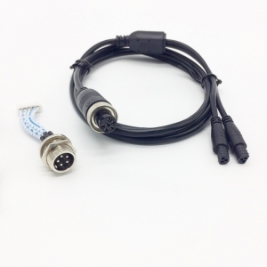 Câble de surmoulage personnalisé pour connecteur GX16