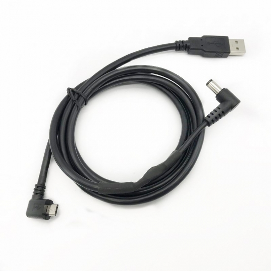  USB 2.0 assemblage de câbles à dc 5,5 * 2,1 mm 