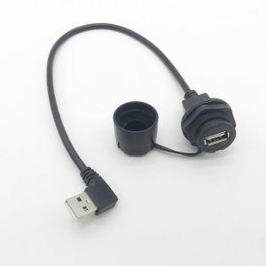 imperméable USB Tapez une extension d'extension du panneau de câble