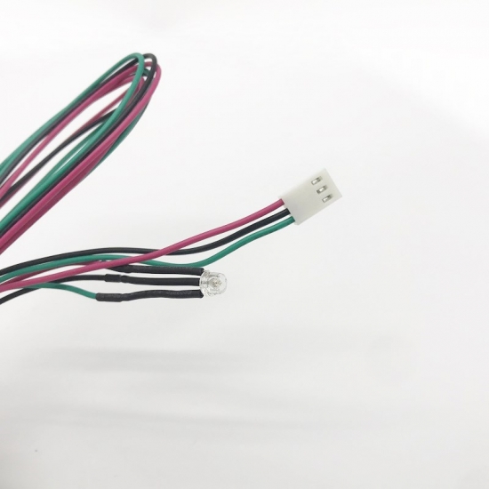 connecteur molpin 3pin 2510 et faisceau de câbles led