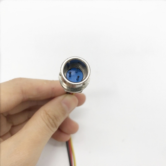 Waterproof Circular Connectors M12 Male Cable